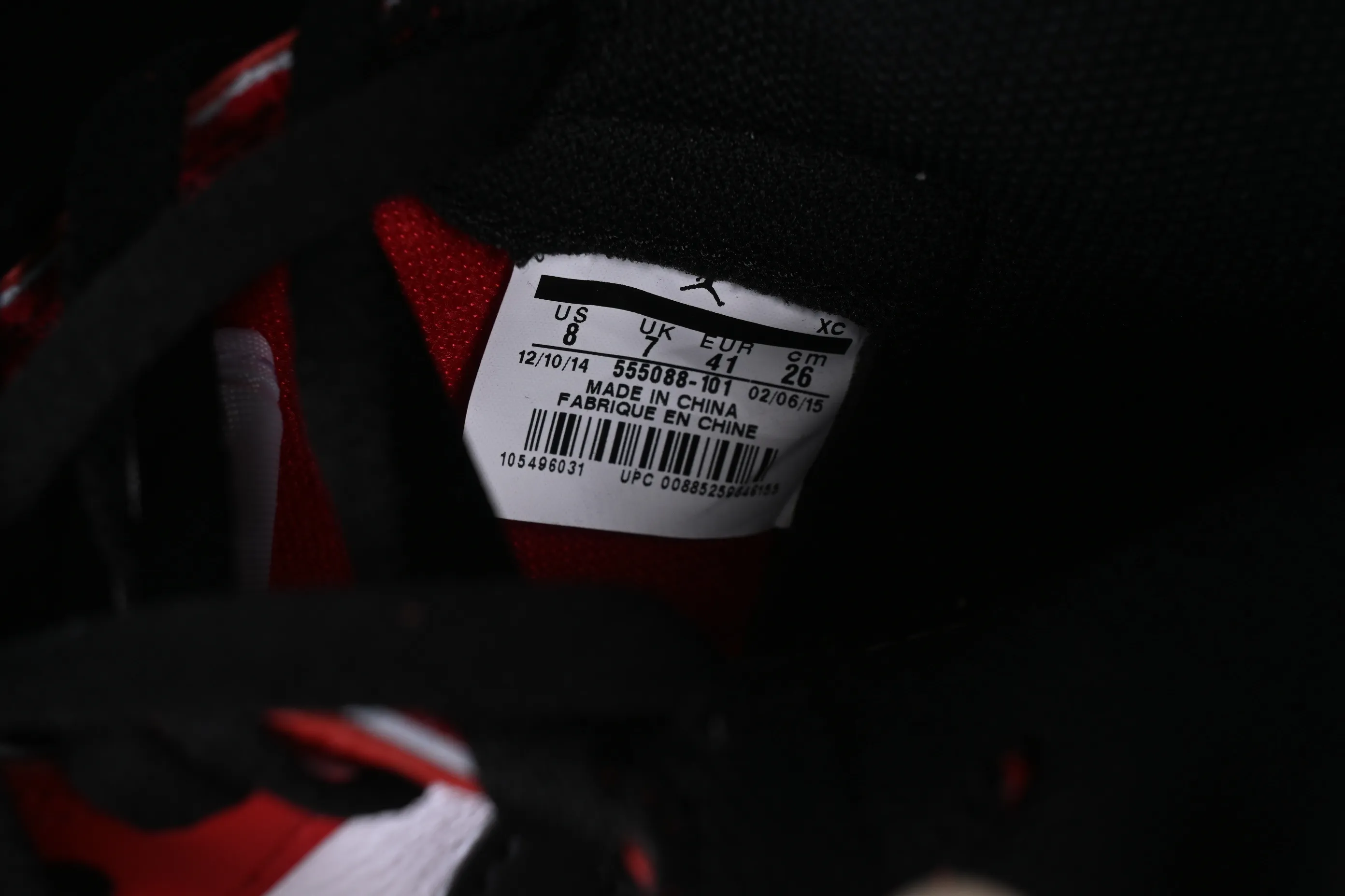 All categories Air Jordan Jordan series basketball shoes Air Jordan 1 High LJR version Air Jordan 1 OG "Chicago" AJ1 Joe 1 Chicago Bulls original color basketball shoes 555088-101